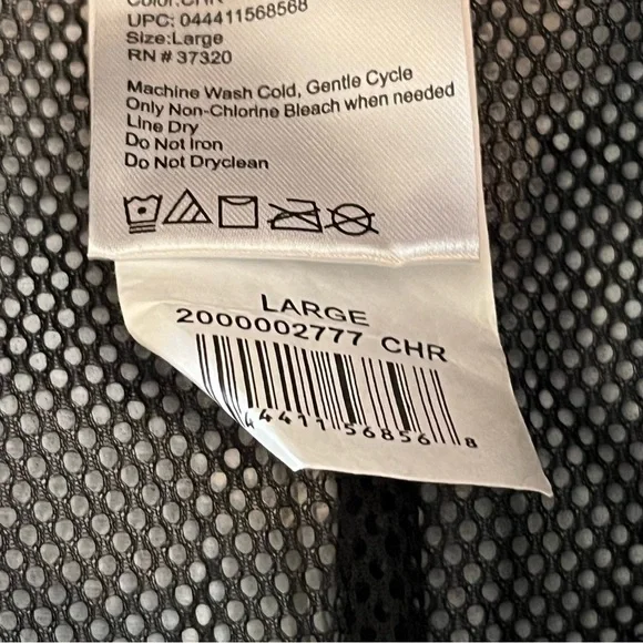 Stearns Rain Pants Mens Large Gray Dry Wear Solid Cargo Pockets Lined Drawstring - Picture 5 of 11